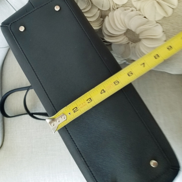 Kate Spade NY Cedar Street Maise Dome Satchel Shoulder Handbag Black Designer - Picture 12 of 16